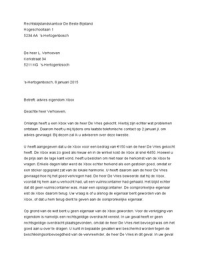 schrijven van een precondition voorbeeld zakelijke