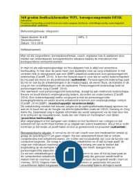 360 Graden Feedbackformulier Integreren Desk Verpleegkunde Stuvia
