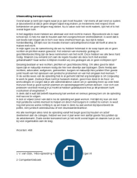 Voorbeeld essay hbo