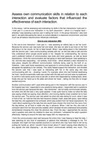 unit 1 developingeffective communication p3 1 unit 1: developing effective communication in a health and social care aim and purpose this unit aims to enable learners to understand effective communication, the. unit 1 developingeffective communication p3 1 unit 1: developing effective communication in a health and social care aim and purpose this unit aims to enable learners to understand effective communication, the.