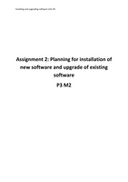 Unit 29 Installing And Upgrading Software M2