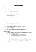 LECTURE NOTES: Algebra 2&colon; Functions